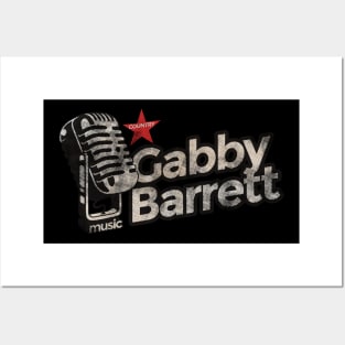Gabby Barrett - Vintage Microphone Posters and Art